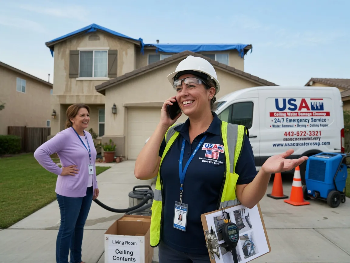 Ceiling Water Damage Restoration Manter, KS FAQs